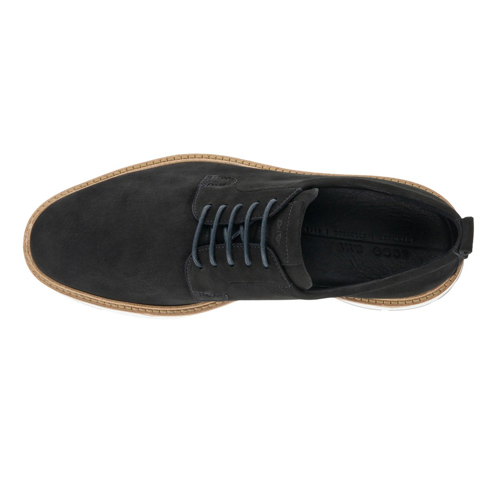 Zapatos Derby Hombre - ECCO St.1 Hybrid Shoes - Negros - TQY150236